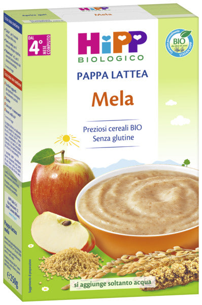Hipp - Pappa Lattea Mela: Confezione 250 gr