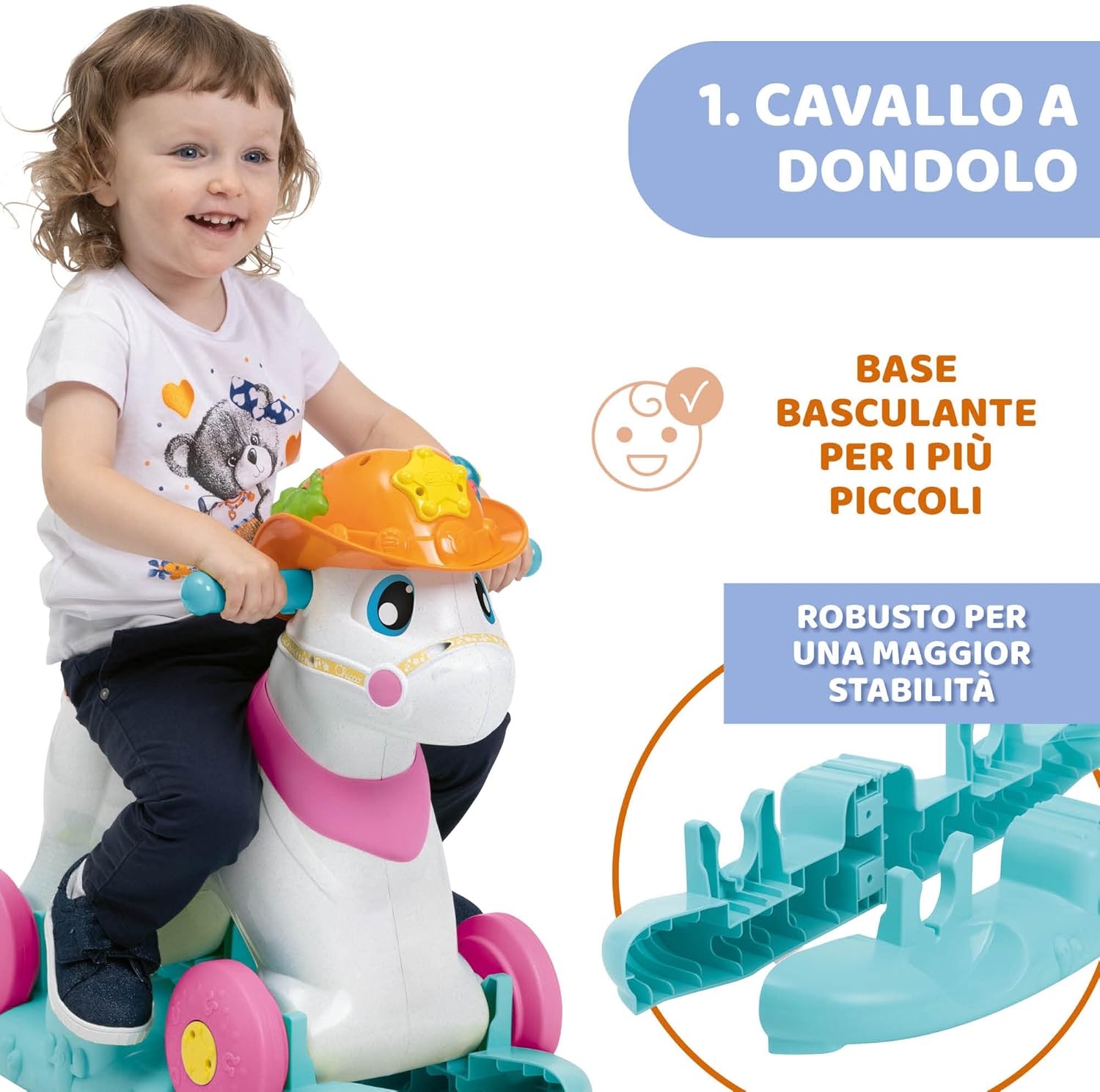 Chicco Miss Baby Rodeo – Iperbimbo - Main Image
