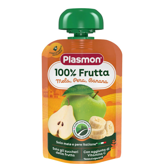 Plasmon Squeezer And Taste Mixed Fruit 100gr
