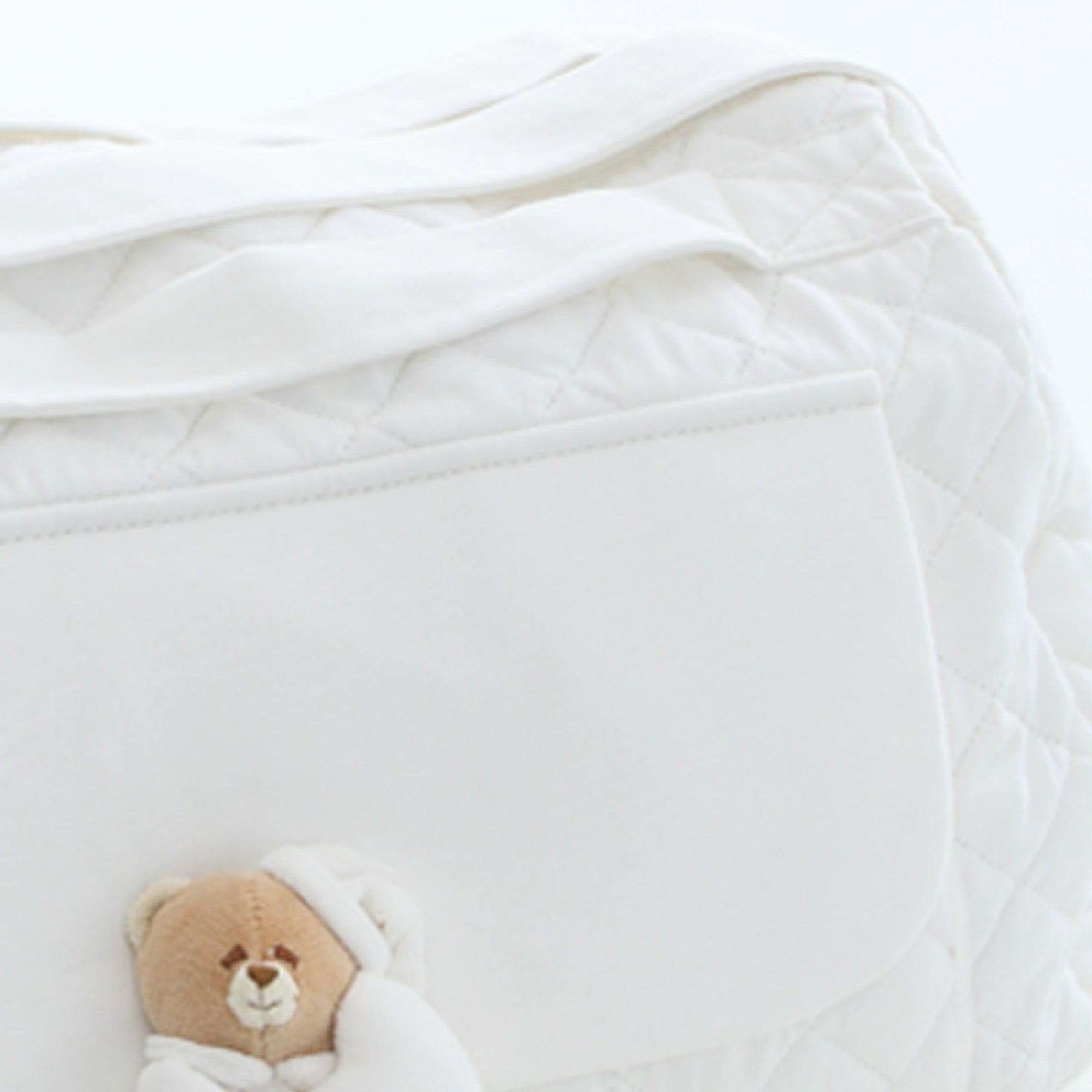 Borsa Mamma bianca Tato in tessuto