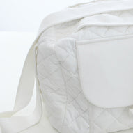 Borsa Mamma bianca Tato in tessuto