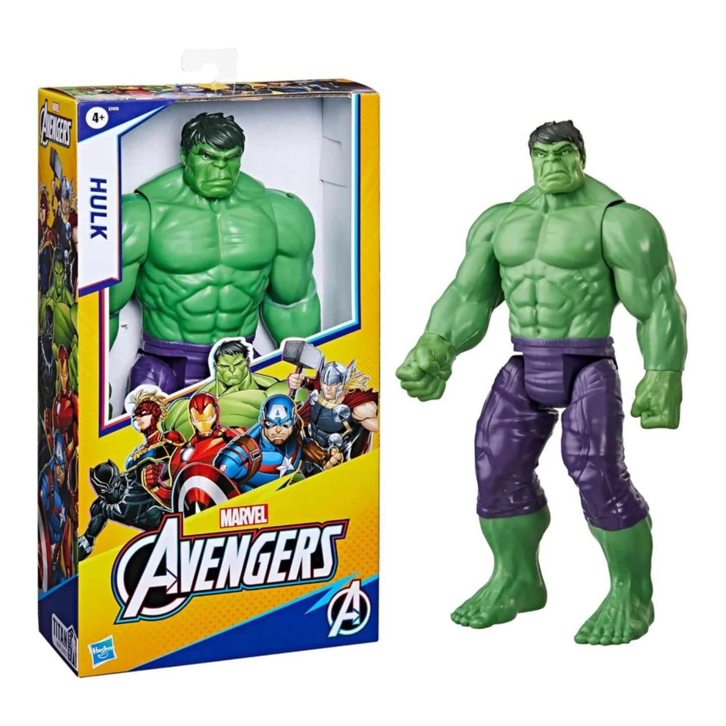 Hasbro - Avengers Personaggio Titan Hero Deluxe: Hulk E74755M8