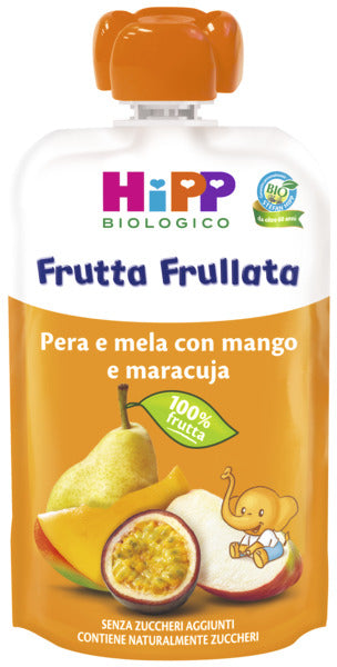 Hipp - Blended Fruit Pear Apple Mango Maracuja 90gr