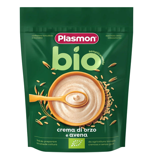Plasmon - BIO Crema Avena Orzo: Confezione 200 gr
