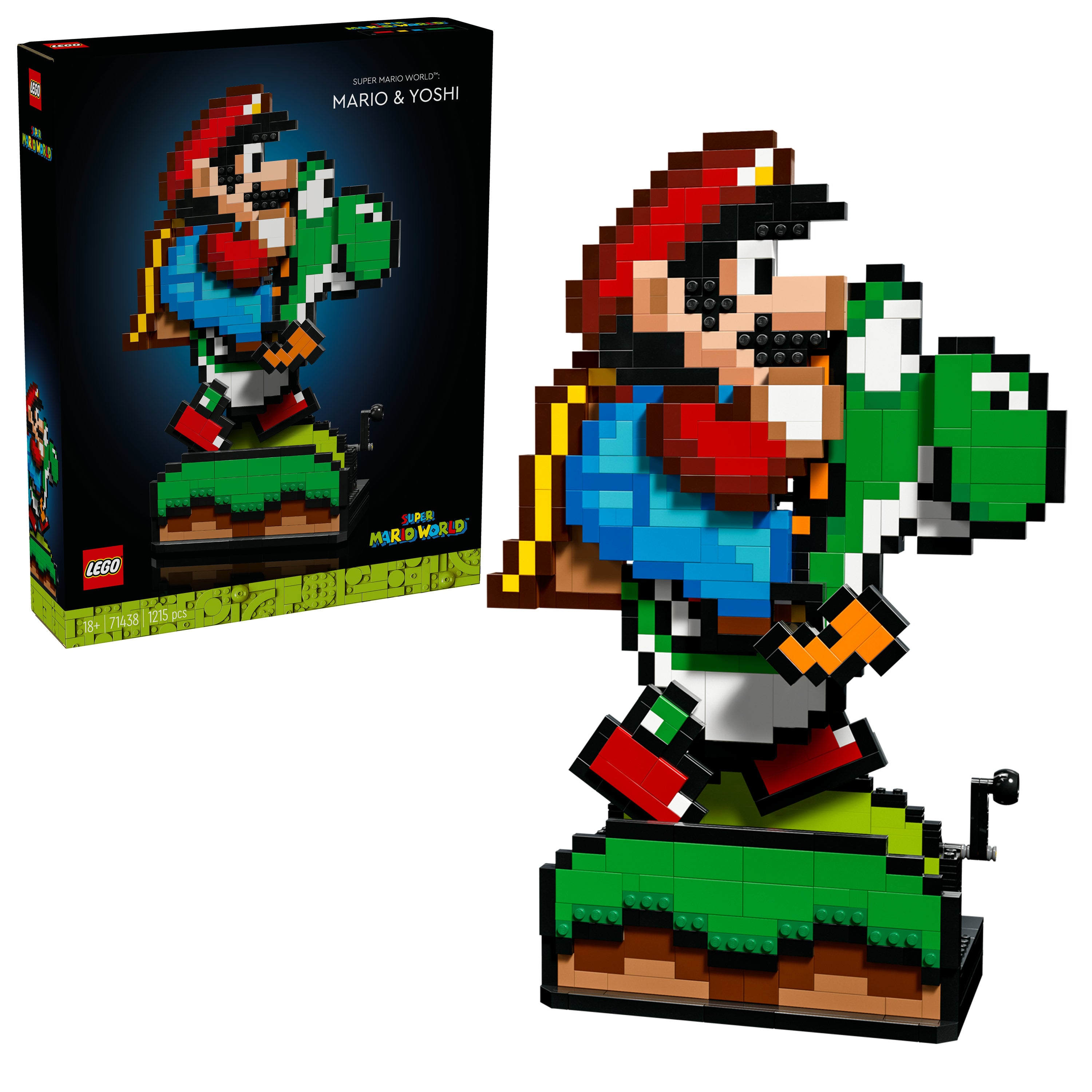 LEGO - Super Mario World Mario e Yoshi 71438
