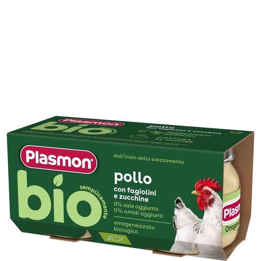 Plasmon - BIO Omogenizzato Pollo: Confezione 2x80 gr