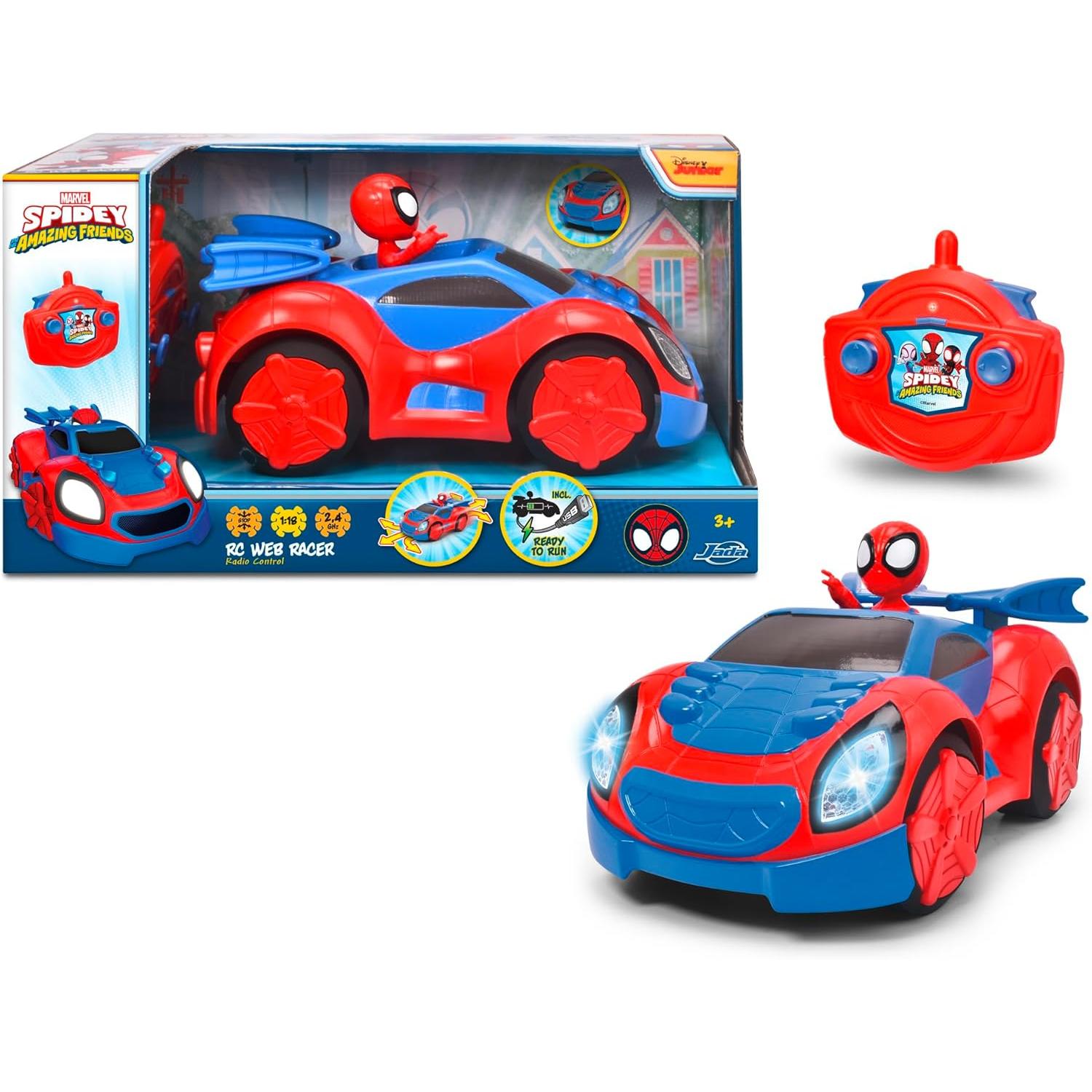 Simba - Jada Spidey Radio Controlled Web Crawler 17 CM