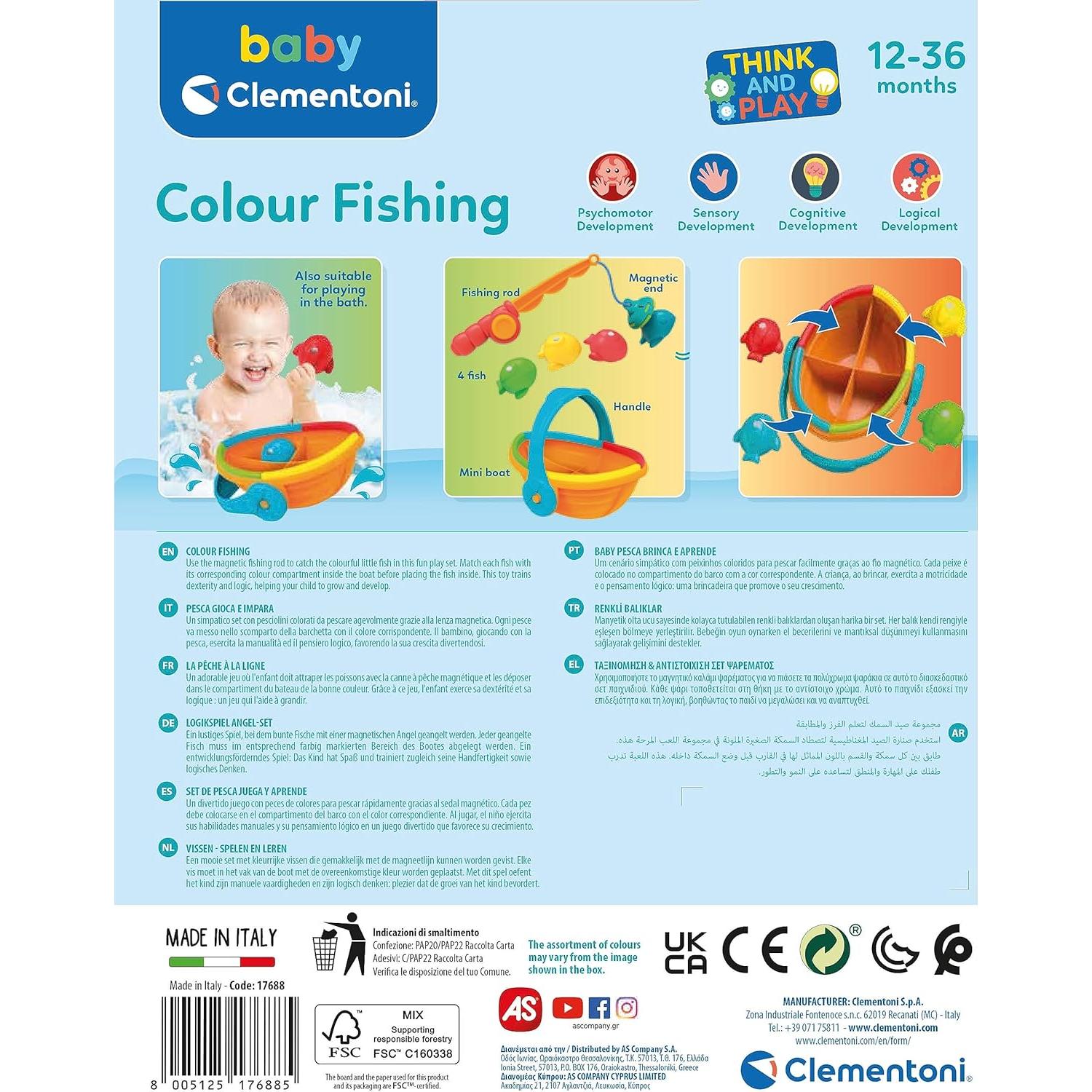 Clementoni - Baby Fishing Set 17688
