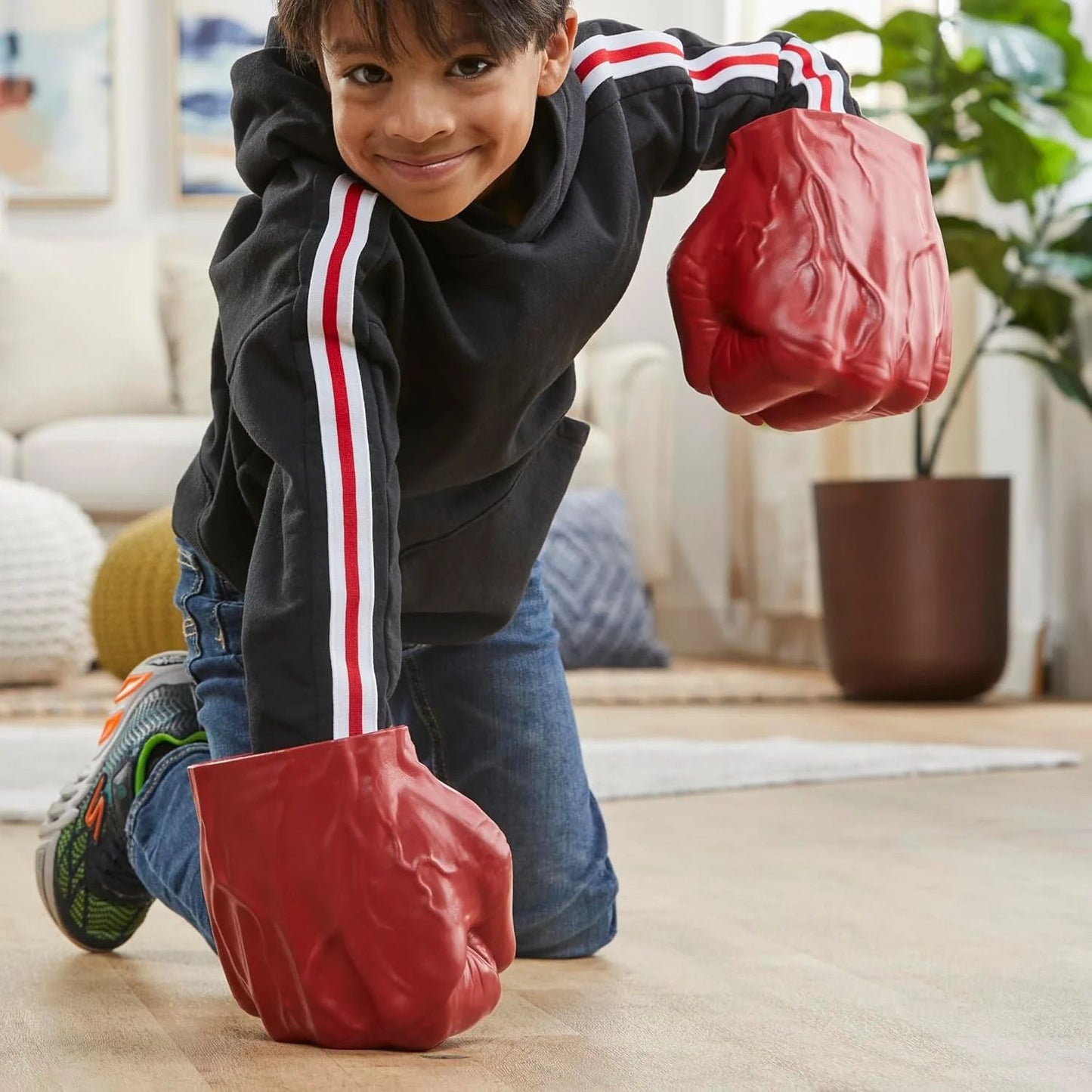 Hasbro - Captain America Nwo Pugni Di Hulk Rossi