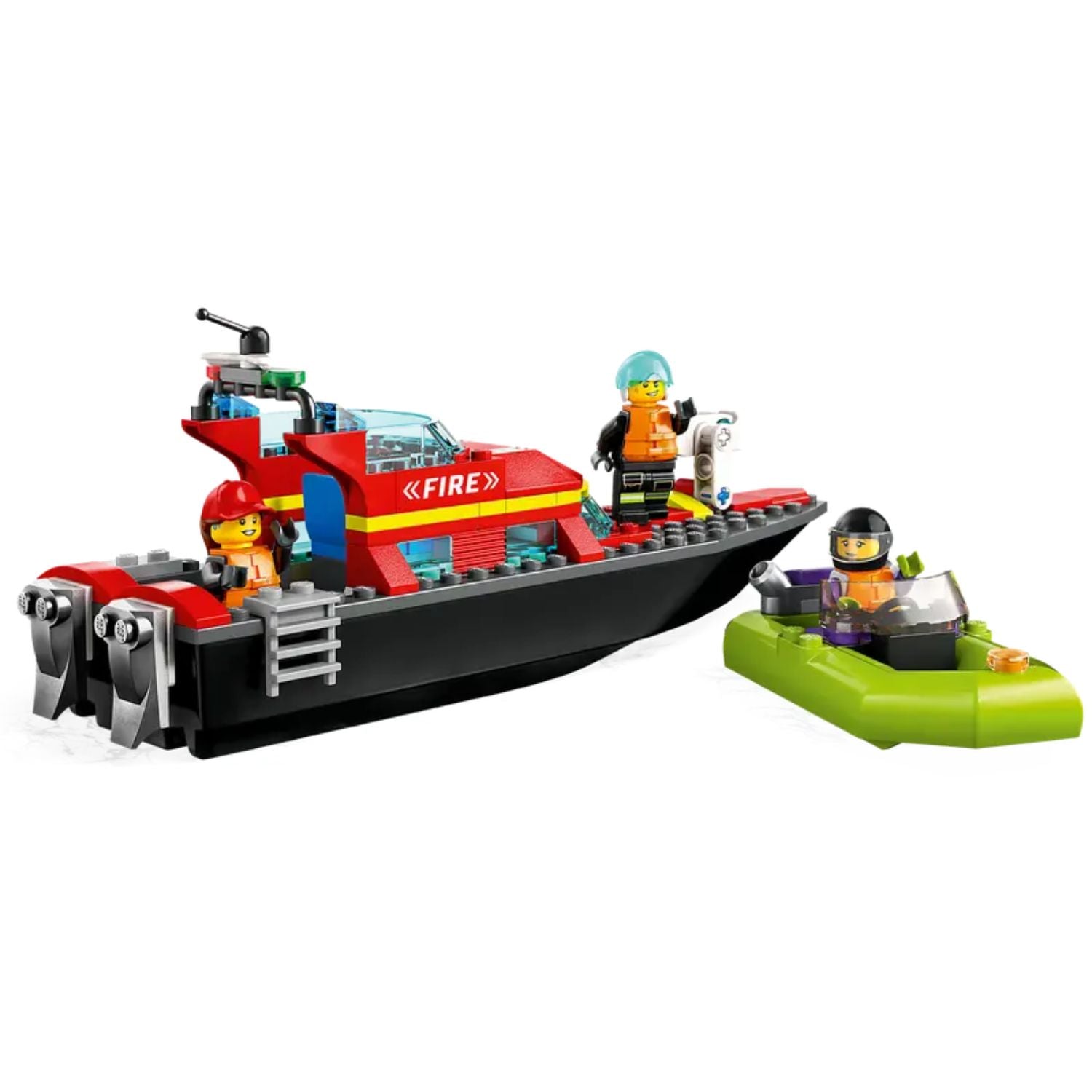 LEGO - City Barca di soccorso antincendio 60373