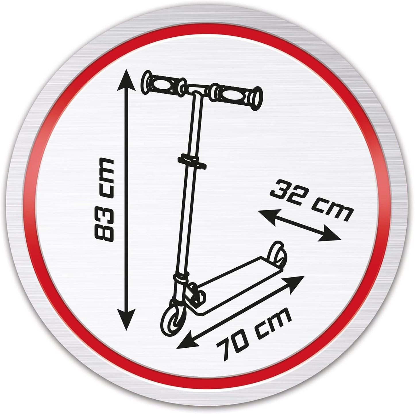 Smoby - Disney Cars two wheel scooter