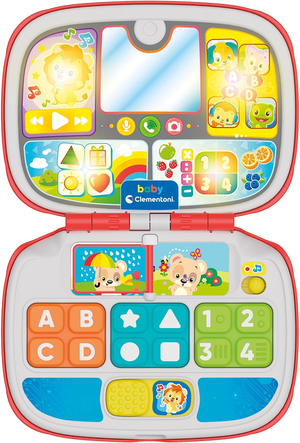 Clementoni -  Baby Laptop Amici Animali 17677