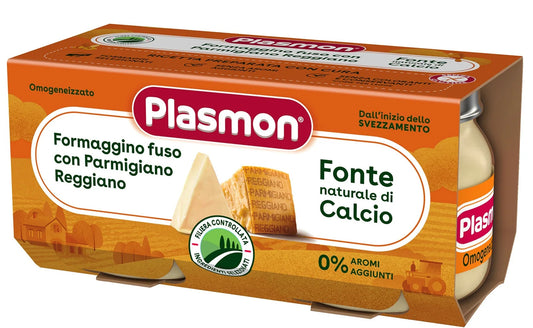 Plasmon - Omogeneizzato Formaggino Parmigiano: Confezione 2x80 gr