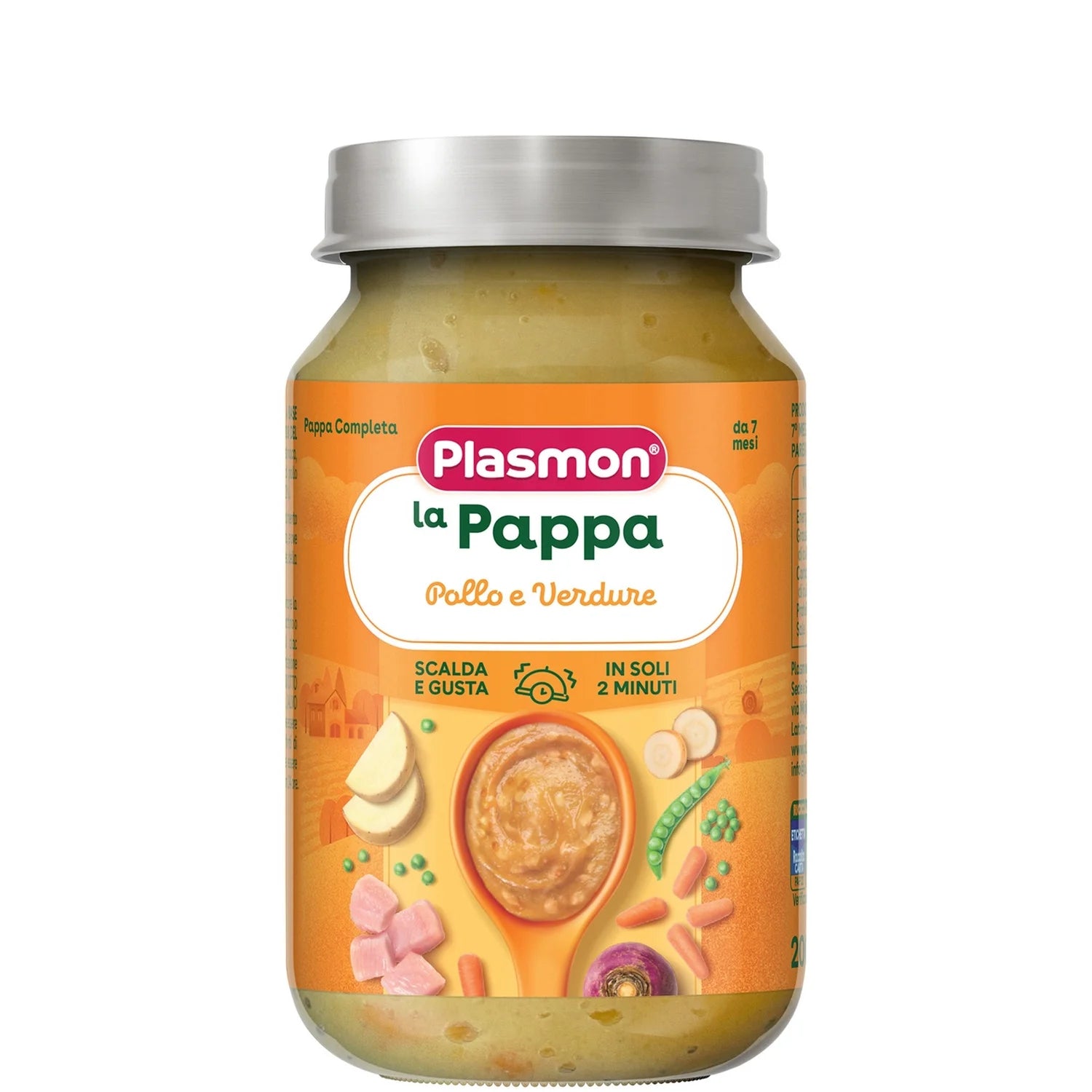 Plasmon - Omogeneizzato Carne Pollo Verdure 200 gr