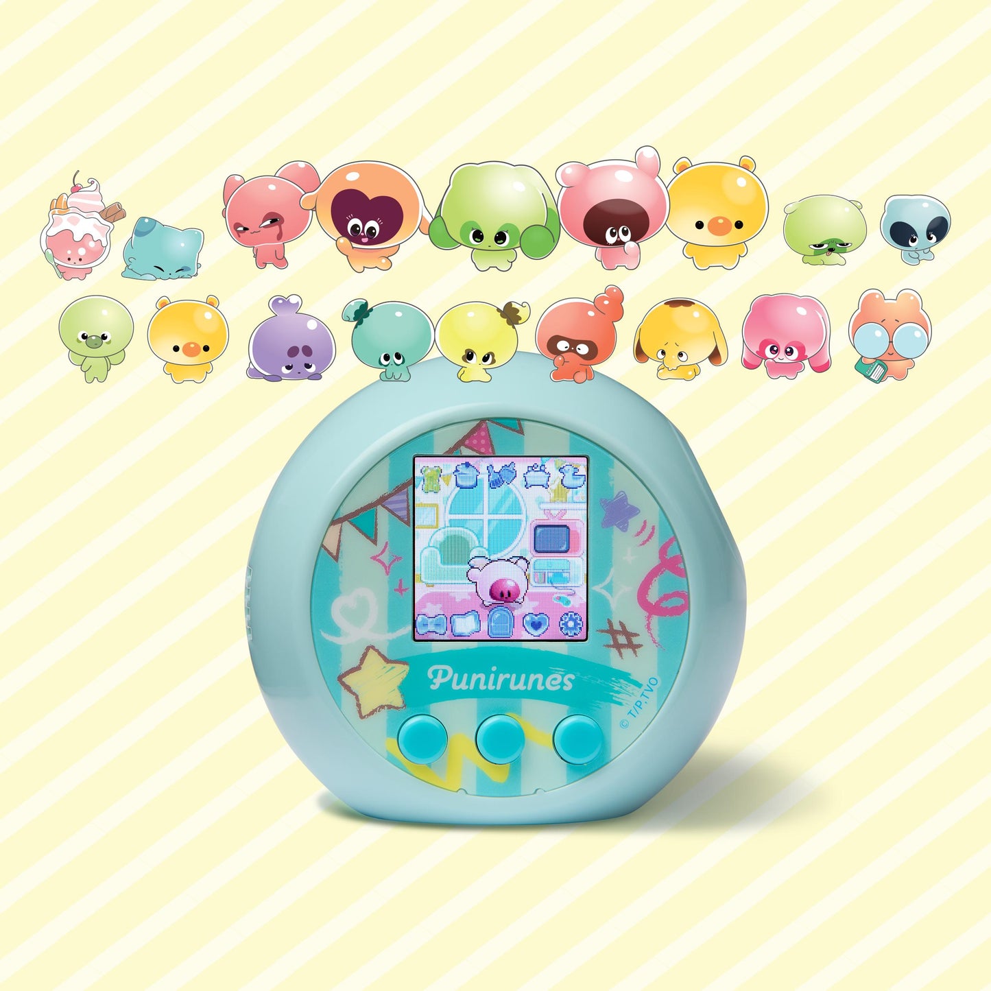 Spin Master - PUNIRUNES il tuo cucciolo digitale e sensoriale