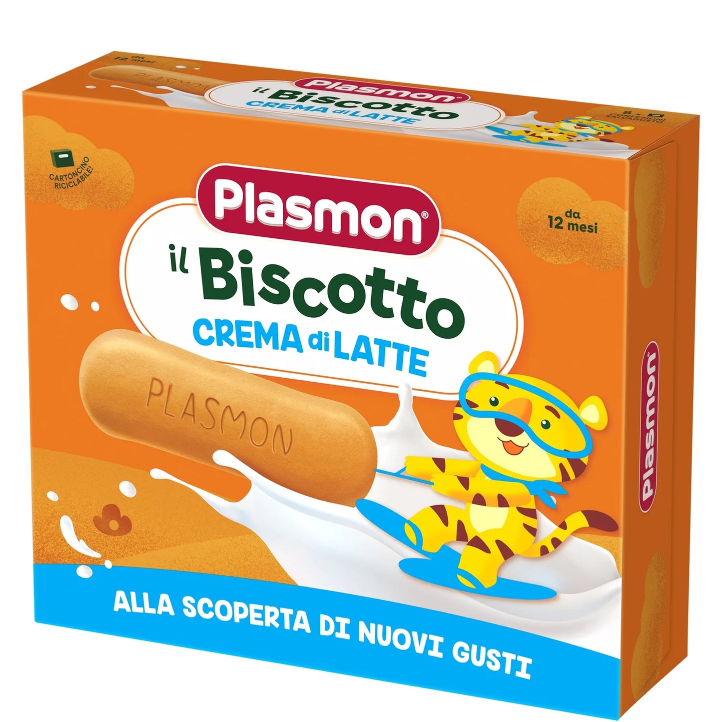 Plasmon - Biscotto Crema Latte: Confezione 320 gr
