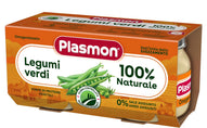 Plasmon - Homogenized Green Legumes 2x80 gr