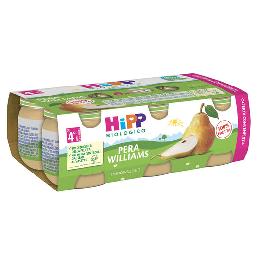 Hipp - Williams Pear Homogenized Multipack 6x80gr