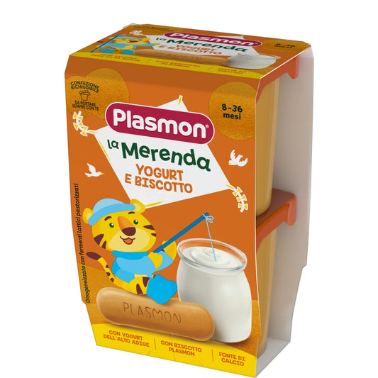 Plasmon Flavors Of Nature Yogurt Biscuit 2x120gr