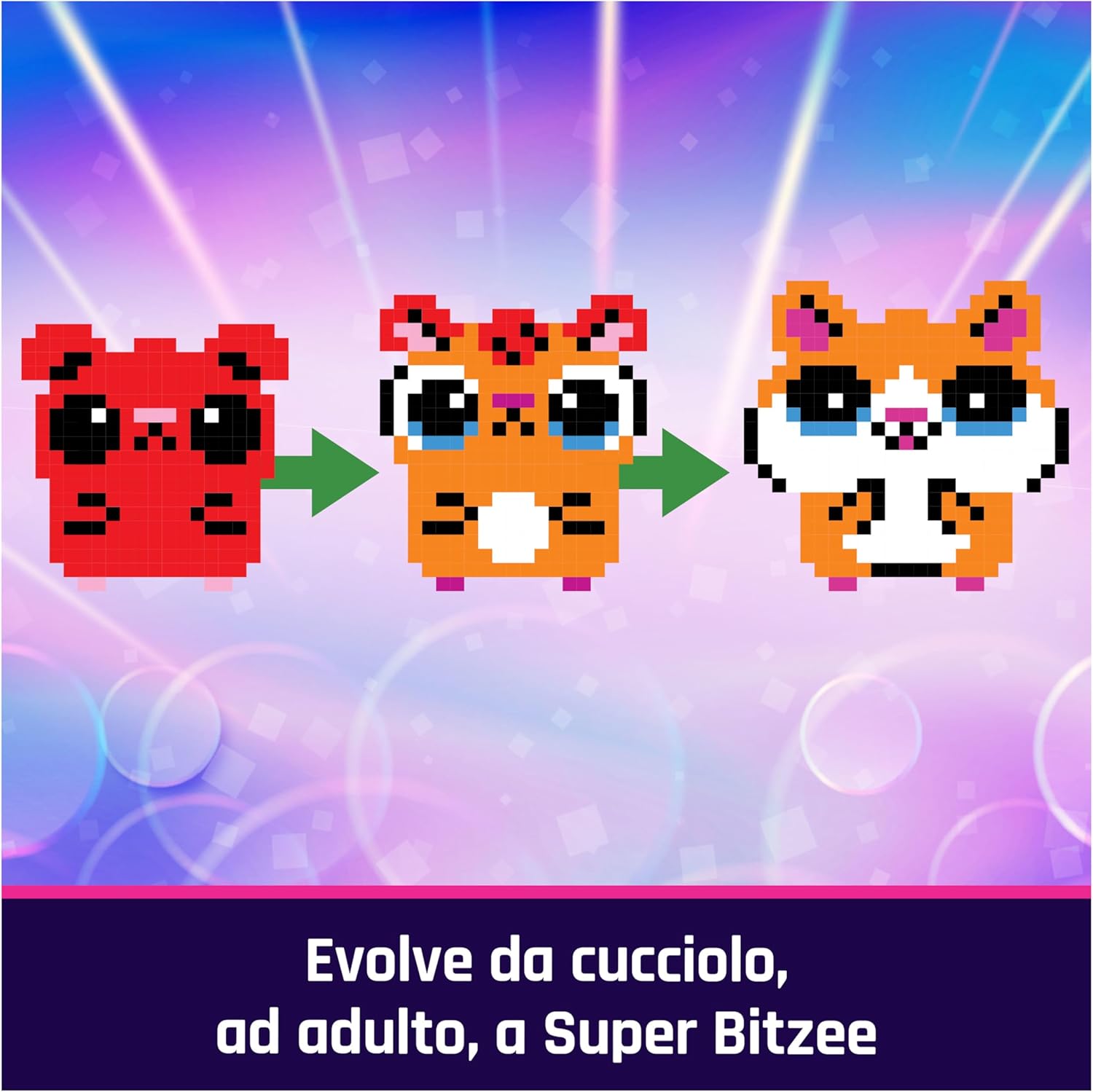 Spin Master - Bitzee Il Cucciolo Interattivo E Digitale Versione Criceto