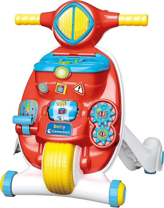 Clementoni - Baby Valentino Scooterino 2In1 17853