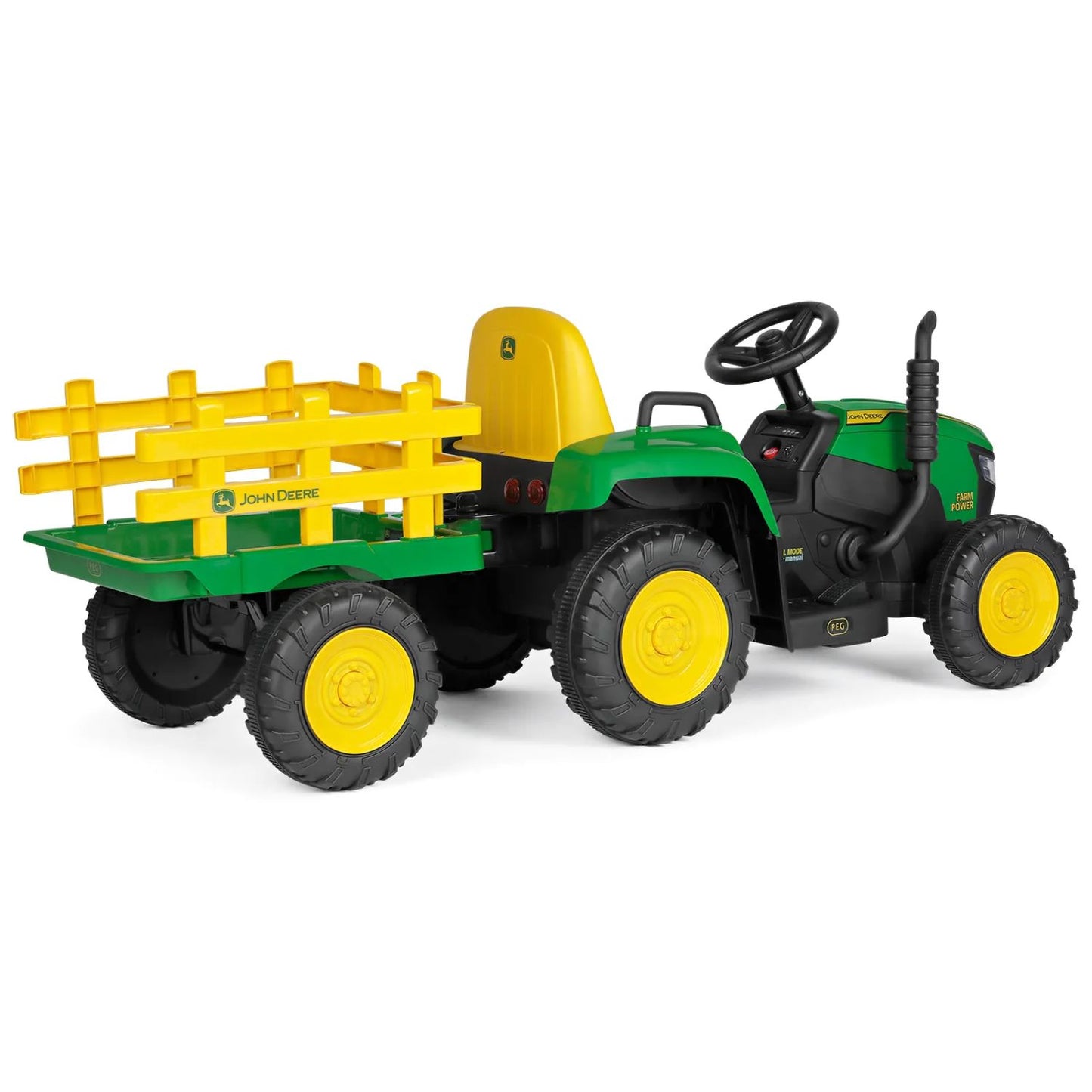 Peg Perego - John Deere Farm Power Tractor New