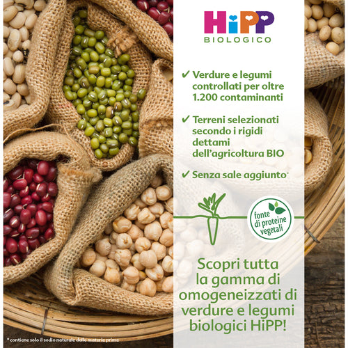 Hipp - Omogeneizzato Legumi Carote E Lenticchie: Confezione 2x80 gr