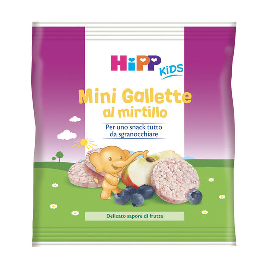 Hipp - Gallette Di Riso Mirtillo: Confezione 35 gr