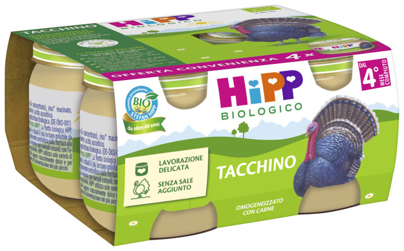 Hipp - Homogenized Turkey Multipack 4x80gr