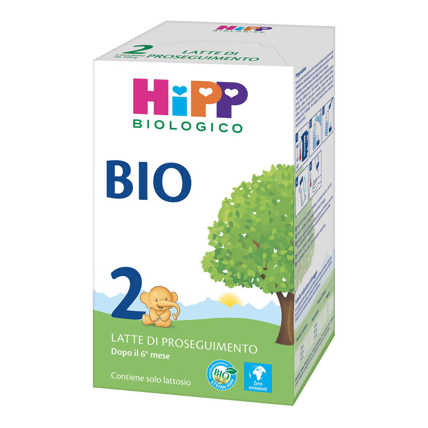 Hipp - Latte Di Proseguimento Bio 2: Confezione 600 gr