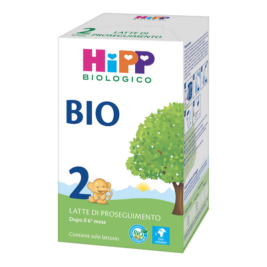 Hipp - Latte Di Proseguimento Bio 2: Confezione 600 gr