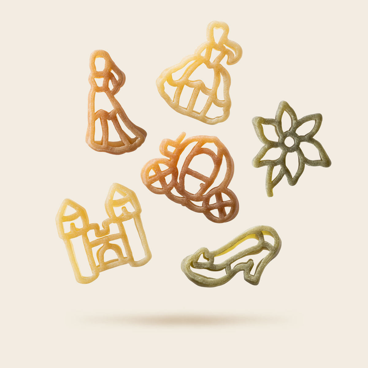 Dalla Costa - Pasta Bio Princess Con Pomodoro E Spinaci: Confezione 300 gr