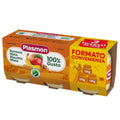 Plasmon - Omogeneizzato Frutta Banana-Mela-Biscotto-Miele:Confezione 3x120 gr