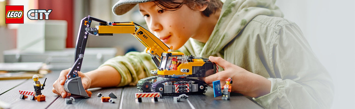 Lego - Escavatore Da Cantiere Giallo 60420