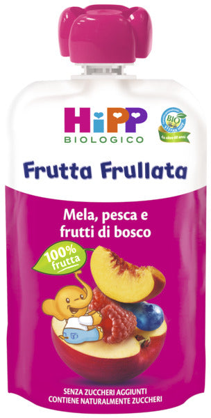 Hipp Fruit Smoothie Apple Peach And Wild Berries 90gr