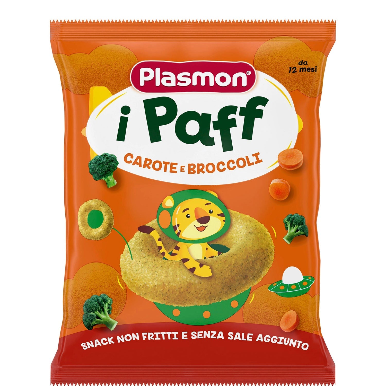 Plasmon - Paff Broccoli Carota: Confezione 15 gr