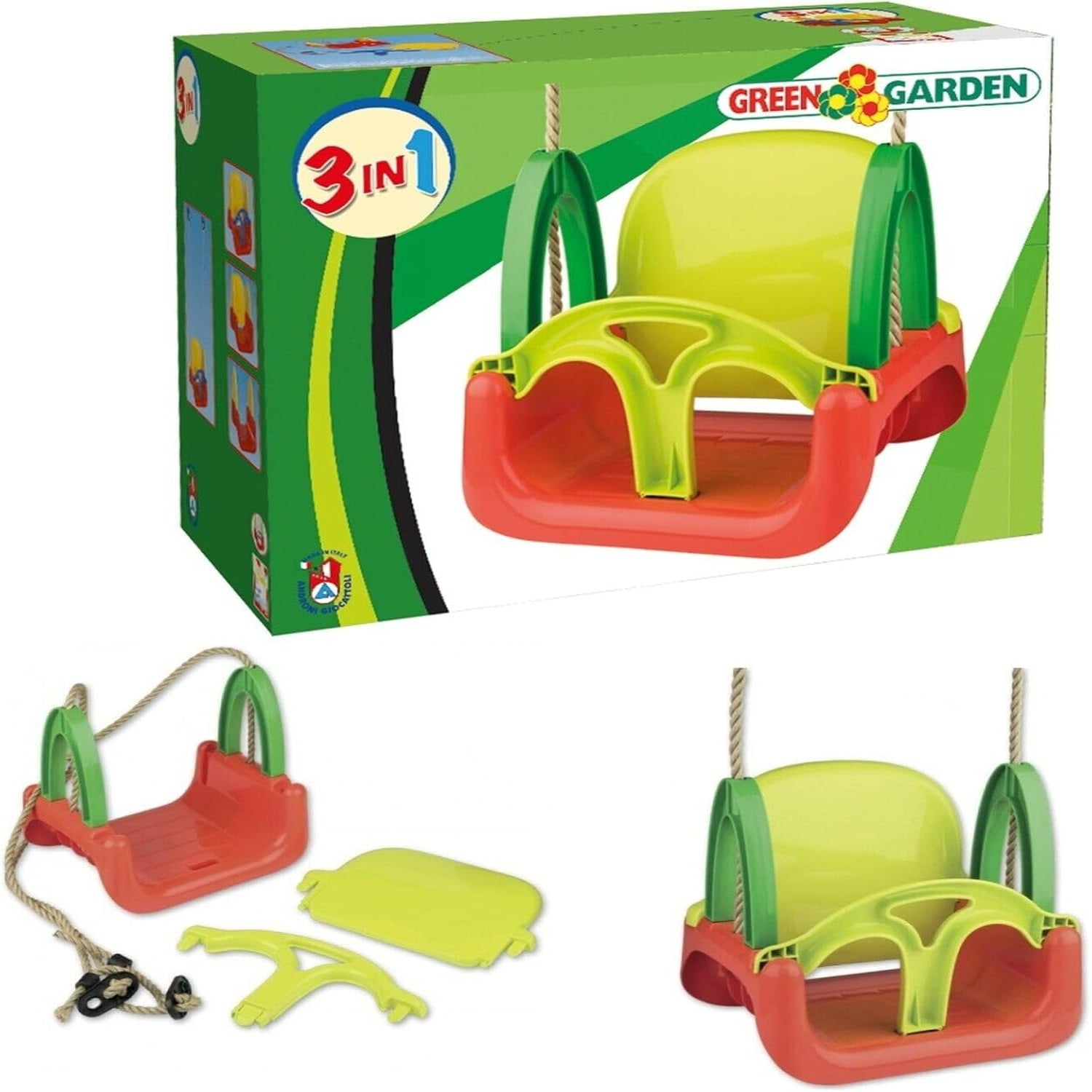 Androni Giocattoli - Altalena 3 in 1