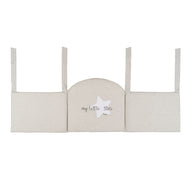 Set piumone e paracolpi My little Star grigio