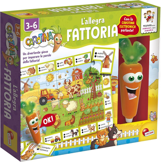 Lisciani - Carrot Talking Pen Blister Cheerful Farm