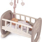Smoby - Baby Nurse Cradle with Carousel
