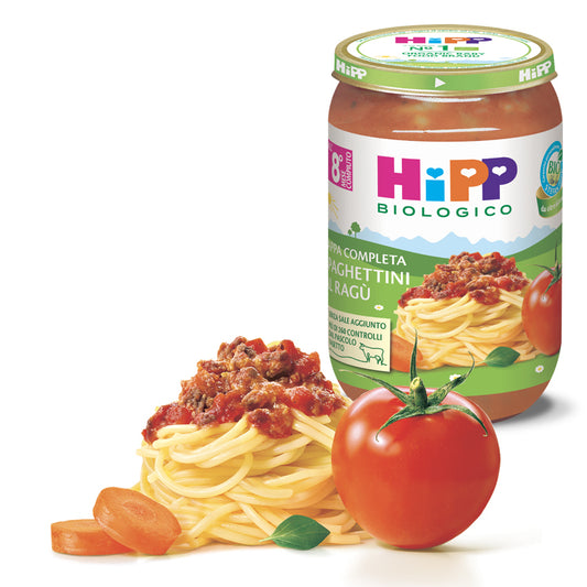 Hipp - Pappa Pronta Spaghettini Al Ragù Delicato: Confezione 220 gr