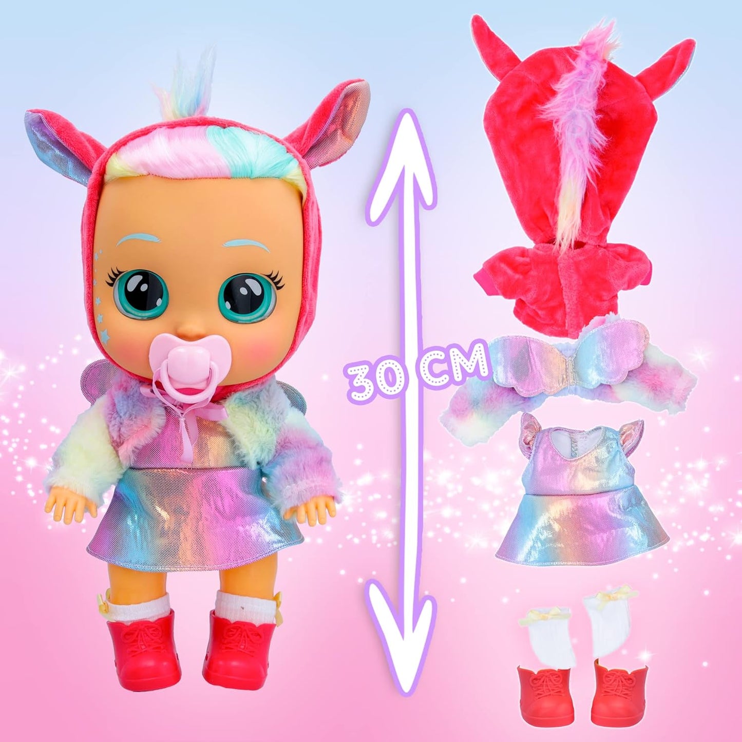 IMC Toys - Cry Babies Dressy Fantasy Hannah