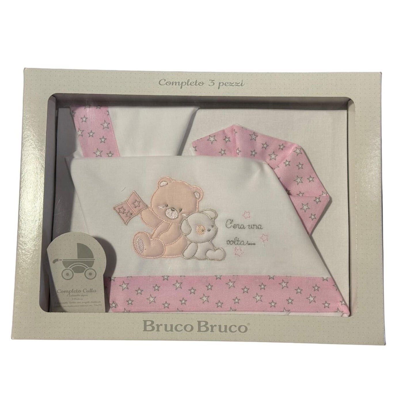 Bruco Bruco - Set Culla Rosa