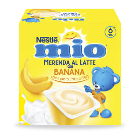 Nestlè - Merenda Lattea Banana: Confezione 4x100 gr