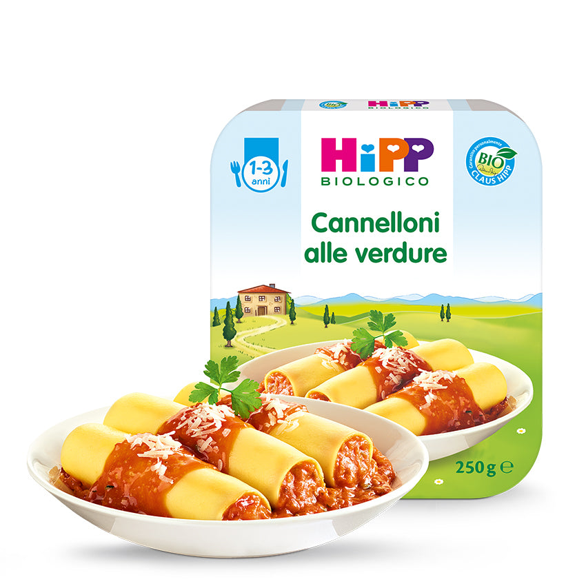 Hipp - Cannelloni Alle Verdure: Confezione 250 gr