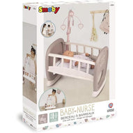 Smoby - Baby Nurse Cradle with Carousel