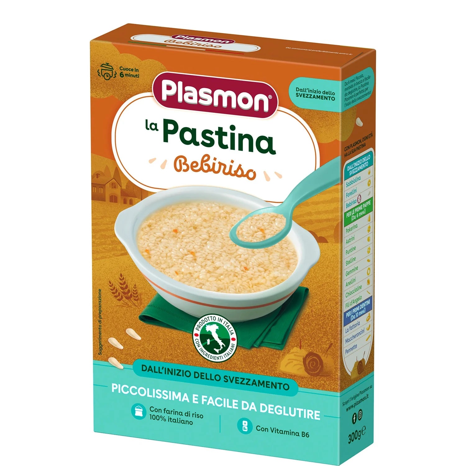 Plasmon - Pastina Bebiriso: Confezione 300 gr
