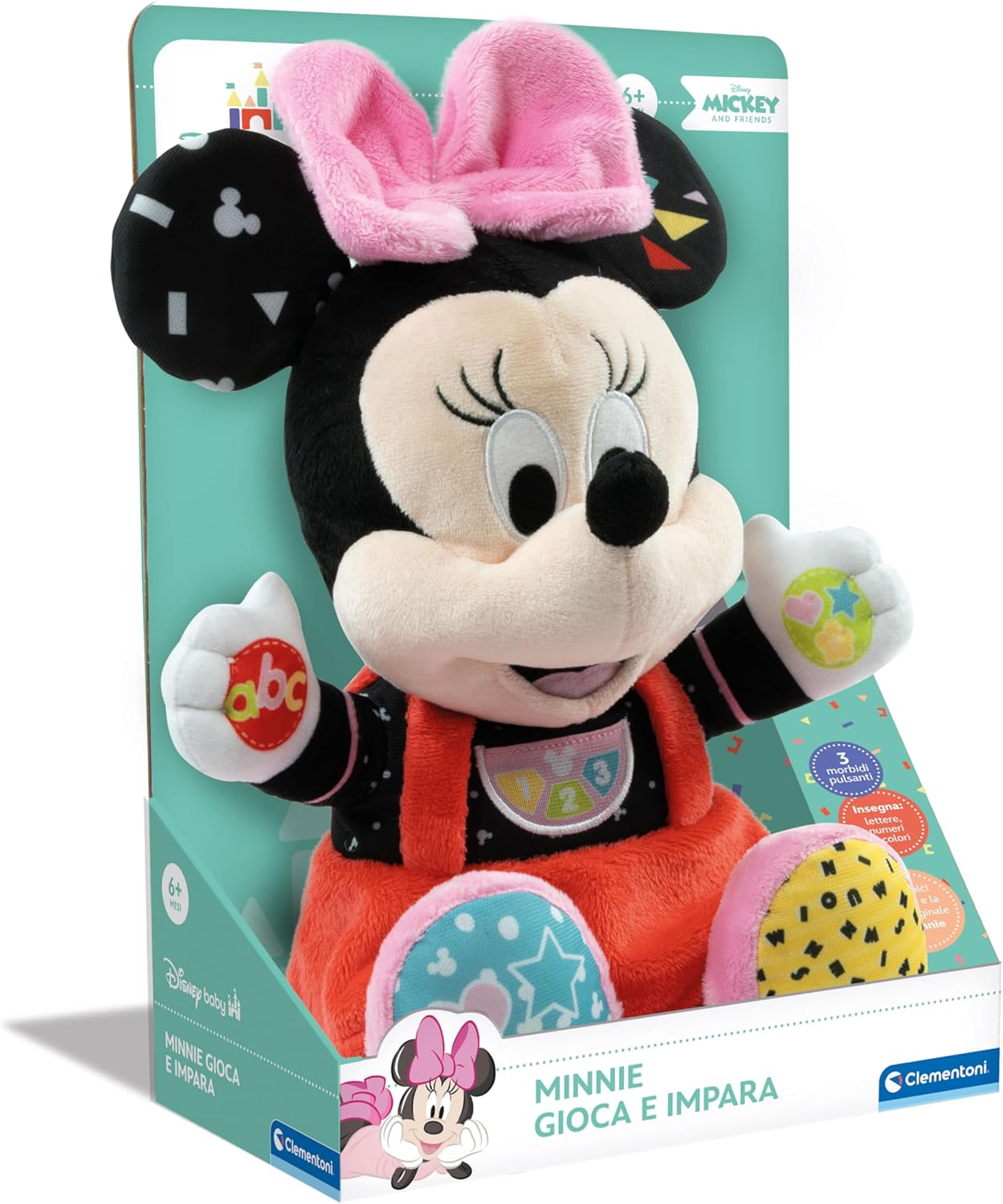Clementoni - Baby Minnie Plays And Learns 17304