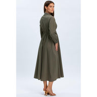 ALTHEA - Abito Camicia Premaman e Allattamento Verde