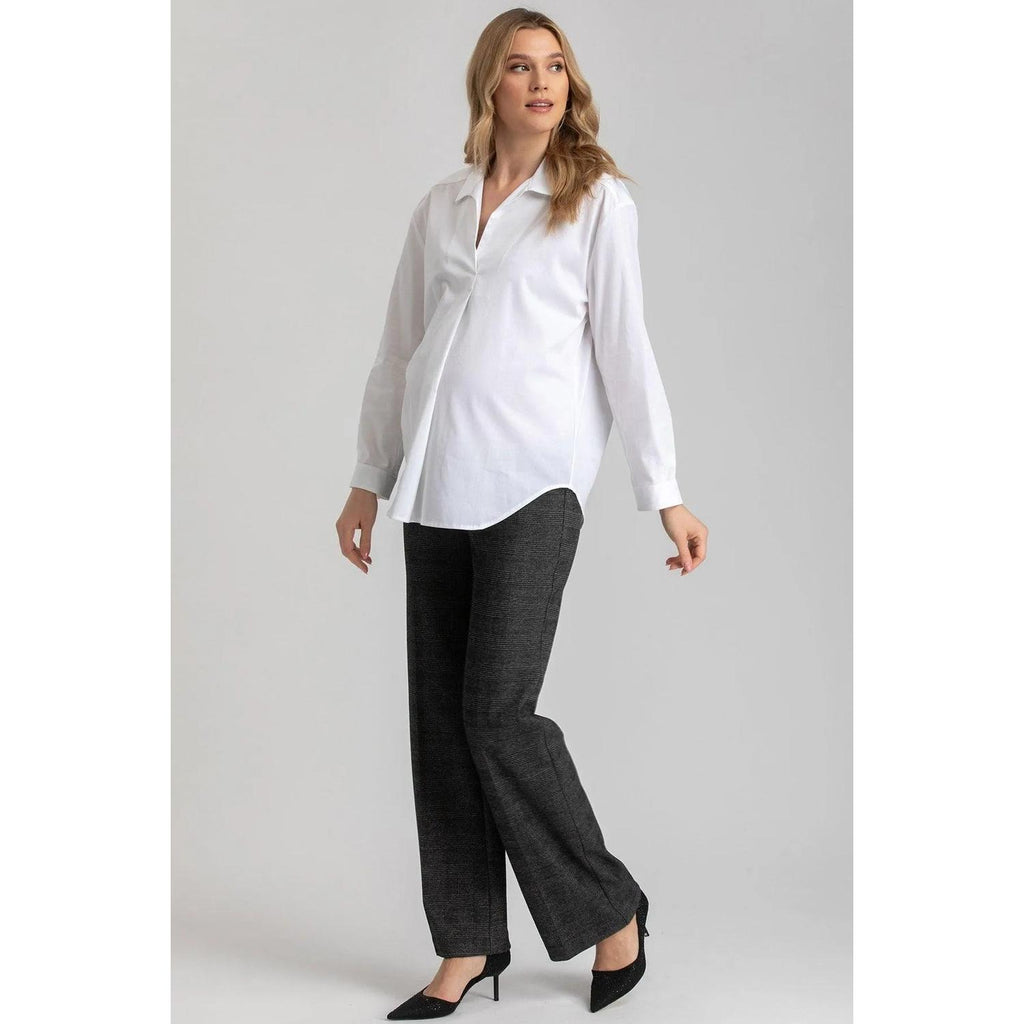 ANNA - Camicia Premaman in Popeline